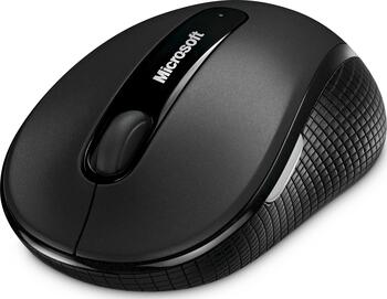 Microsoft Wireless 4000, schwarze USB Maus 