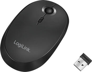 LogiLink Wireless & Bluetooth Dual Maus schwarz 