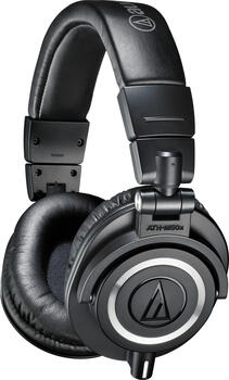 Audio-Technica ATH-M50x schwarz, Kopfhörer Over-Ear, Klinke, USB-A 3.0
