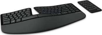 Microsoft Sculpt Ergonomic schwarz schnurlose Tastatur 