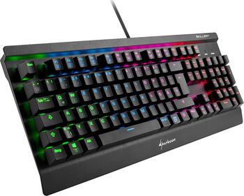 Sharkoon Skiller Mech SGK3 RGB-Led Gaming Tastatur Switch-Typ&colon; Red