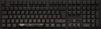 Ducky Shine 7 PBT Gaming Tastatur, MX SPEED Silver, RGB LED , DE, kabelgebunden, schwarz