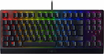 Razer BlackWidow V3 Tenkeyless RGB, Layout: DE, USB  mechanisch, Razer GREEN, Gaming-Tastatur