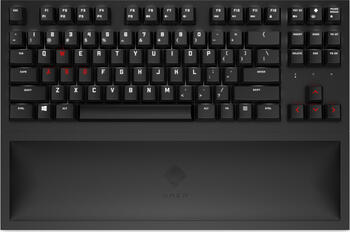 HP Omen Spacer Wireless TKL Keyboard, Layout: DE, mechanisch Cherry MX BROWN, Tastatur