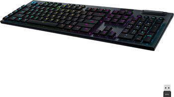 Logitech G915 Lightspeed, Layout: US international, mechanisch, Kaihua GL Tactile, RGB, Gaming-Tastatur