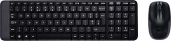 Logitech Desktop MK220 USB Tastatur-Maus-Kombination, QWERTY Internationaler EER