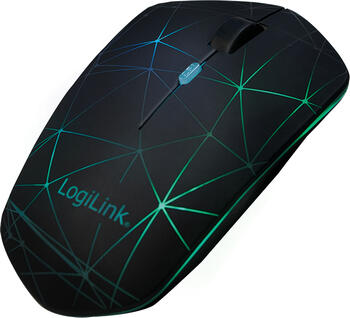 LogiLink Wireless Optical Mouse, Maus, beidhändig, kabellos (Bluetooth 3.0)