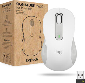 Logitech Signature M650 for Business Large, Maus 
