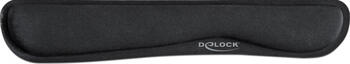Delock Handgelenkauflage für Tastatur / Notebook schwarz 465 x 85 x 20 mm