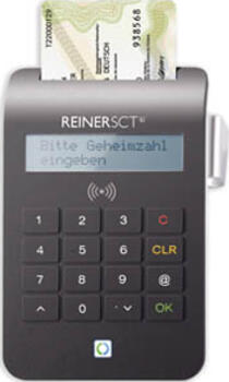 REINERSCT cyberJack RFID komfort, USB 2.0 Chipkartenleser 