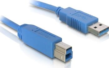 5m USB 3.0-Kabel Typ A auf Typ B DeLock 