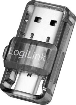 LogiLink Bluetooth 5.0 Adapter, USB-C 3.0/USB-A 3.0 [Stecker]