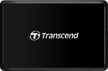 Transcend RDF8 v2 schwarz Multi-Slot-Cardreader, USB-A 3.0 [Stecker], externer Cardreader schwarz