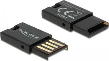 Delock USB 2.0 Card Reader für Micro SD Speicherkarten 