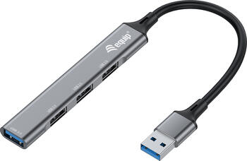 Equip 4 Port USB Hub, USB-A 3.0 [Stecker] 