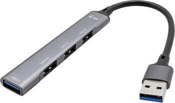 i-tec USB-Hub, 3x USB-A 2.0, 1x USB-A 3.0, USB-A 3.0 [Stecker]