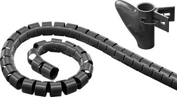 WireTube 2&comma;5 m robuster Spiralschlauch gegen den Kabelsalat 