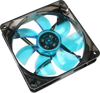 Cooltek Silent Fan 120 LED, blau 120x120x25mm Lüfter 107.9m³/h, 16dB