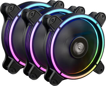 Enermax T.B.RGB AD LED-Steuerung, 120x120x25mm, 23.29-80.75m³/h,14-22dB(A), Vibrationsdämpfer, RGB
