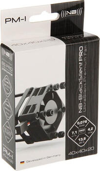 Noiseblocker NB-BlackSilentPro PM-1 40x40x20mm Lüfter 