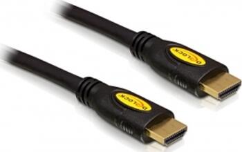 2m HDMI-Kabel Stecker/ Stecker Delock High Speed mit Ethern. 