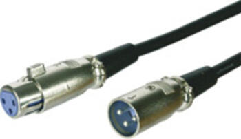 2m goobay XLR-Kabel, (3-Pin) > (3-Pin) stecker/buchse 