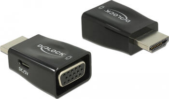 DeLock Adapter HDMI auf VGA, Stecker/ Buchse 
