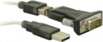 Delock Adapter USB 2.0 Typ-A > 1 x Seriell DB9 RS-232 