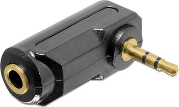 Delock Adapter Audio Klinke 3,5 mm 3 Pin Stecker Buchse 
