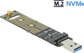 Delock Konverter für M.2 NVMe PCIe SSD mit USB 3.1 Gen 2 