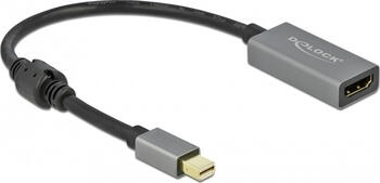 Aktiver mini DisplayPort 1.4 zu HDMI Adapter 4K 60 Hz (HDR) Delock