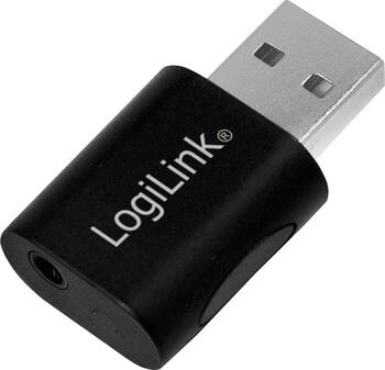 LogiLink USB Audiokarte, USB-A auf 4 Pin (TRRS) Klinke Buchse