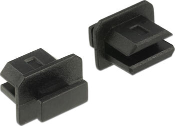 Delock Adapter Sub-DStaubschutz für mini DisplayPort Buchse 10 Stück schwarz