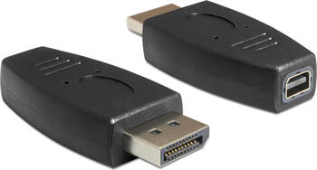 Adapter Displayport 1.2 Stecker > Displayport mini Buchse DeLock