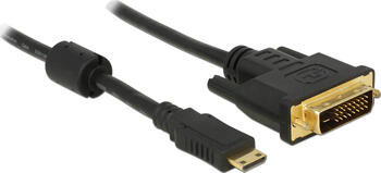 3m HDMI Kabel Mini-C Stecker auf DVI 24+1 Delock 