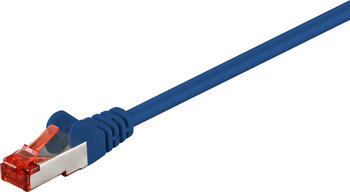 10m Patchkabel Cat.6 S/FTP blau (10 Gbit/s/ 250 MHz) goobay