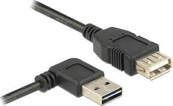 1,0m USB 2.0-Verlängerungs-Kabel, Stecker / Buchse, Typ A 