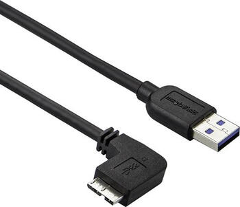 2m USB 3.0-Kabel auf Micro USB links gewinkelt 