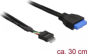 USB-Kabel Delock USB3.0 Pinheader -> USB2.0 Pinheader Bu/St 