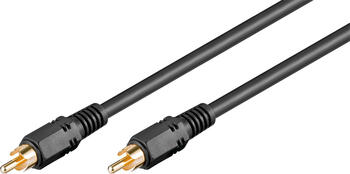5m Audio-Kabel Koaxial Digital Audio Verbindungskabel, Cinch S/PDIF, zweifach geschirmt