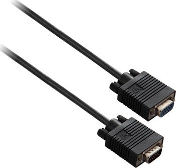 3m VGA (D-Sub) Verlängerungs-Kabel stecker/buchse schwarz 