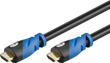 1m Premium High-Speed 2.0b HDMI-Kabel stecker/ stecker mit Ethernet für 4K/60Hz goobay