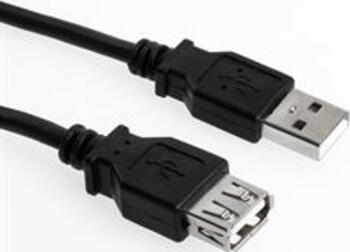 1m USB-A 2.0 Verlängerungskabel stecker/ buchse Sharkoon