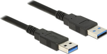 0,5m Delock Kabel USB 3.0 Typ-A Stecker > USB 3.0 Typ-A Stk. 