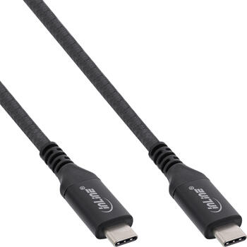 1m USB 4.0-Kabel, Thunderbolt 4 stecker/ stecker (40 Gbit/s/ 100W) inLine