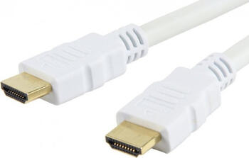 5m Techly ICOC-HDMI-4-050WH HDMI-Kabel, Standard, weiß 