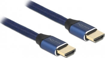2m Ultra High Speed HDMI Kabel 48 Gbps 8K 60 Hz blau 