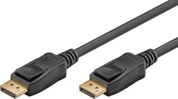 2m DisplayPort-Kabel 2.1 stecker/ stecker für 8k/60Hz schwarz goobay
