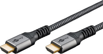 3m High-Speed 2.0 HDMI-Kabel stecker/ stecker mit Ethernet für 4k/50/60Hz schwarz goobay Plus
