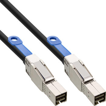 1m InLine externes Mini SAS HD Kabel, SFF-8644 zu SFF-8644, 12Gb/s